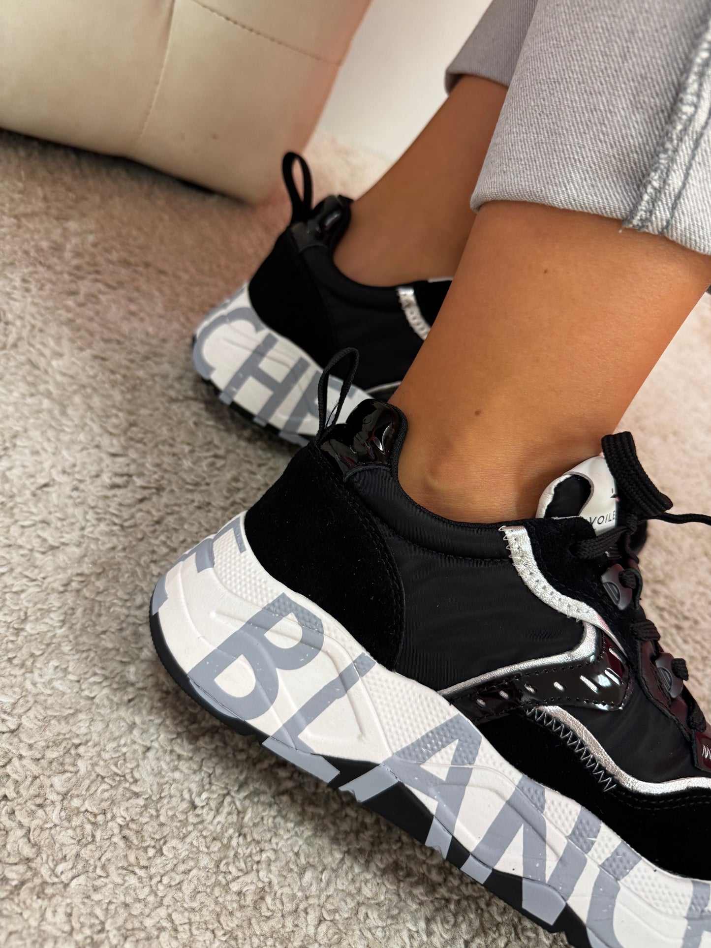 Sneakers Voile Blanche donna club105