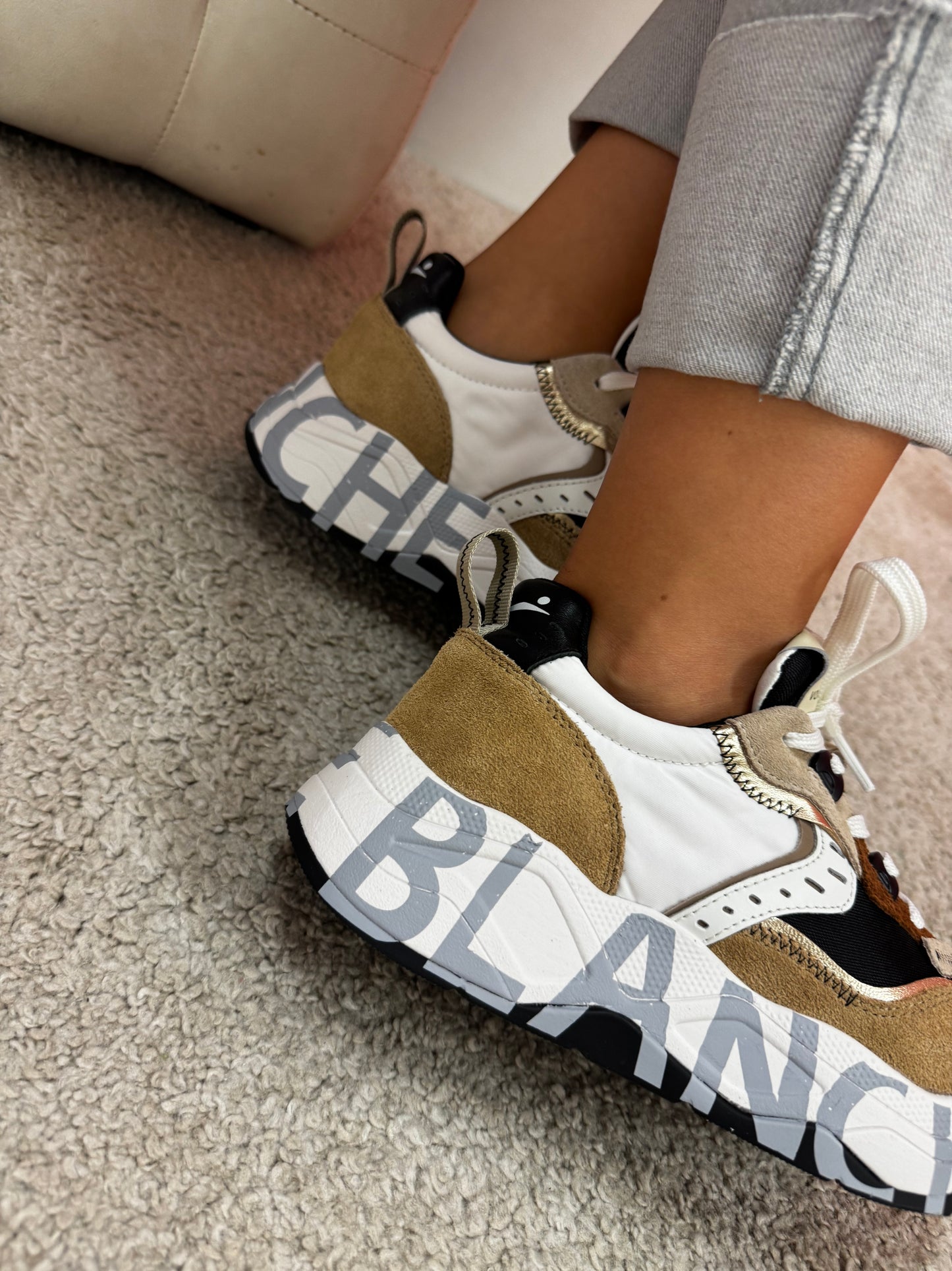 Sneakers Voile Blanche donna club105