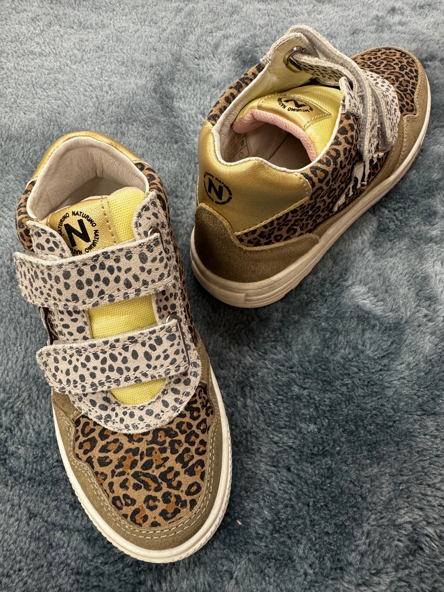 Sneakers Naturino bimba leopard dal 33 al 35