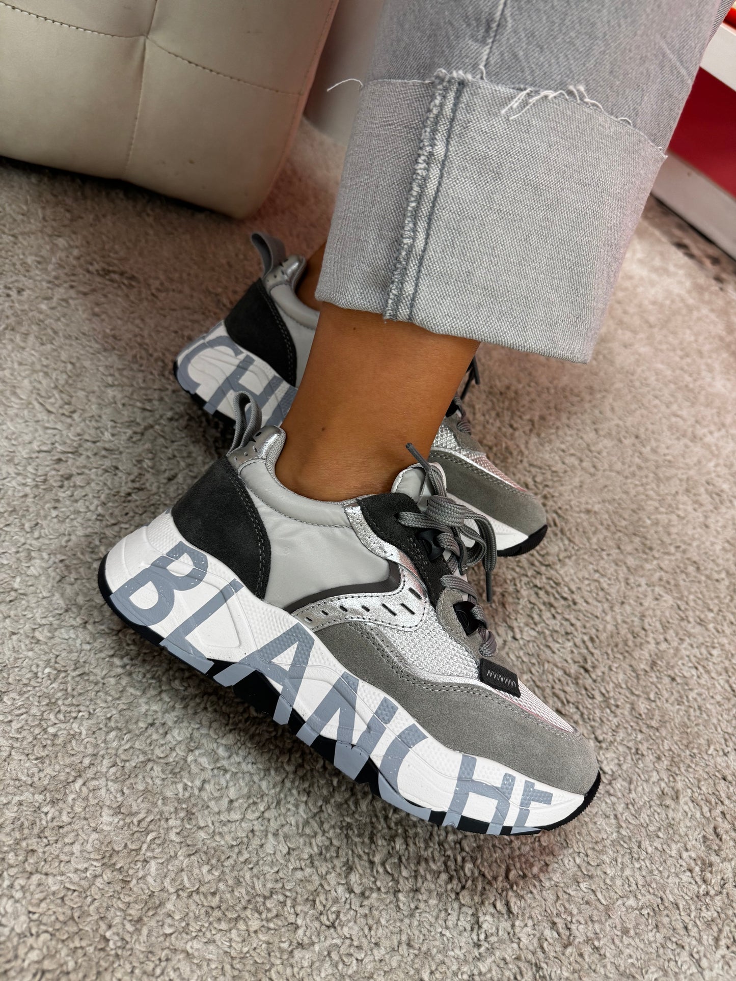 Sneakers Voile Blanche donna club105
