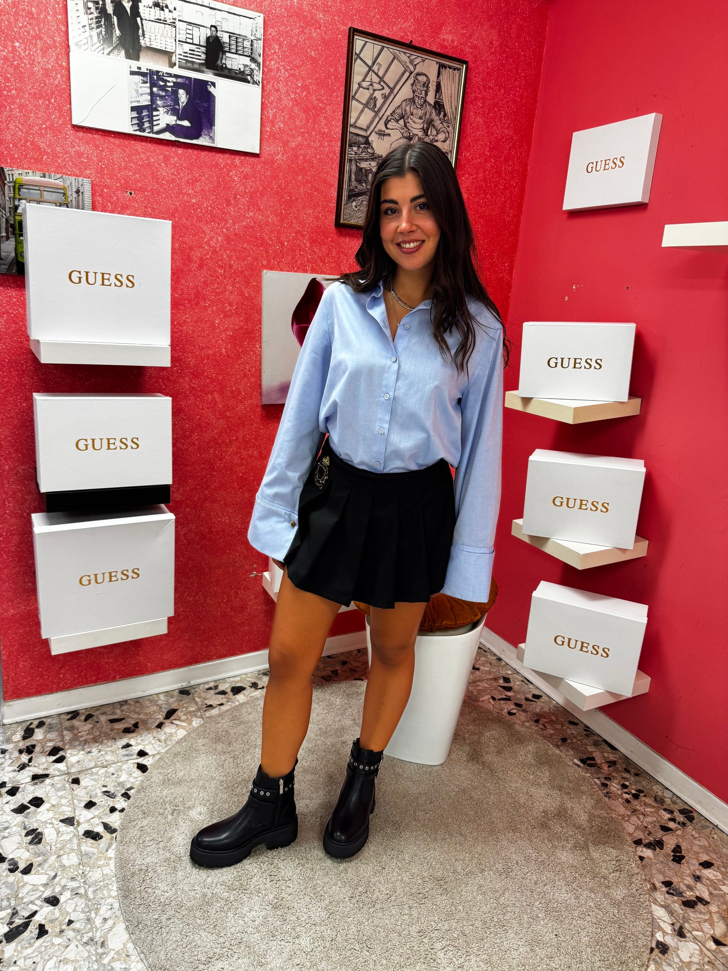 Anfibio Guess con fibbie