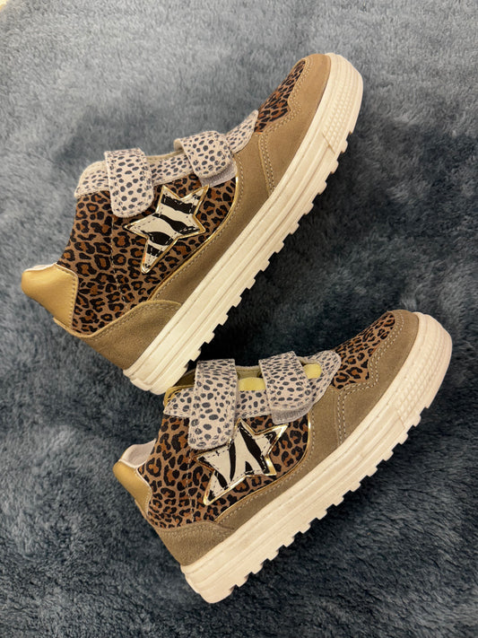 Sneakers Naturino bimba leopard dal 33 al 35