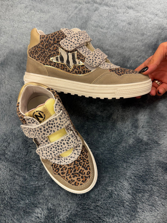 Sneakers Naturino bimba leopard dal 27 al 32